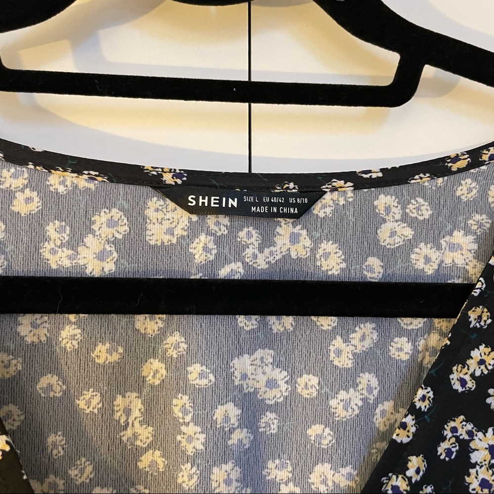 👗BOGO- Shein Fall Flower Print Dress - Picture 5 of 7